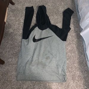 nike sweatshirt small stain on pocket